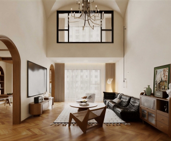 Modern A Living Room-ID:589740047