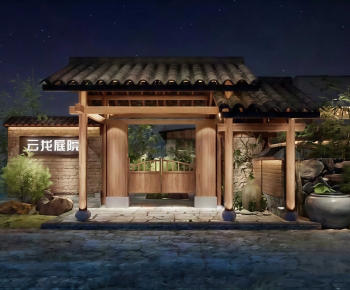 Chinese Style Facade Element-ID:885054118