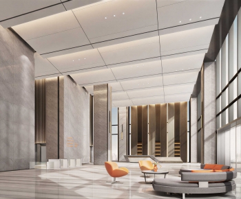 Modern Office Reception Desk-ID:626463891