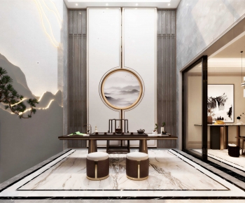 New Chinese Style Tea House-ID:556948908