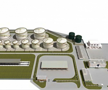 Modern Industrial Building-ID:931034095