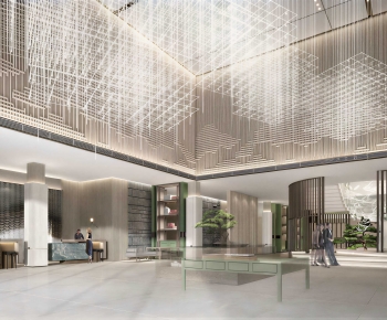 New Chinese Style Lobby Hall-ID:540617944
