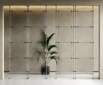 Modern Glass Screen Partition-ID:516021018
