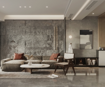 Modern A Living Room-ID:756277084