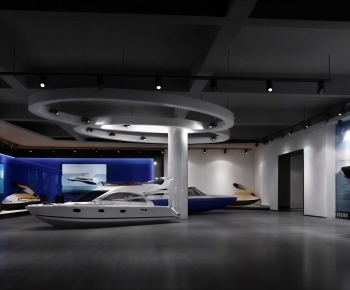 Modern Exhibition Hall-ID:464284906