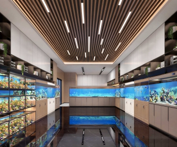 Modern Restaurant-ID:764364967