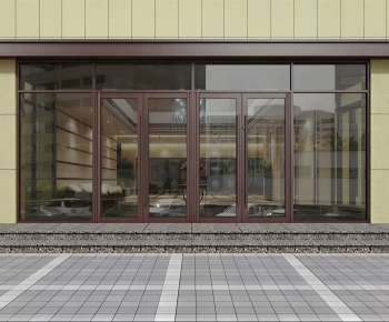 Modern Facade Element-ID:256961117