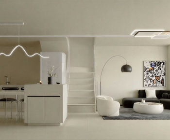 Modern A Living Room-ID:294465073