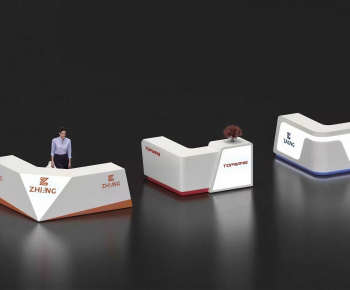 Modern Reception Desk-ID:831078051