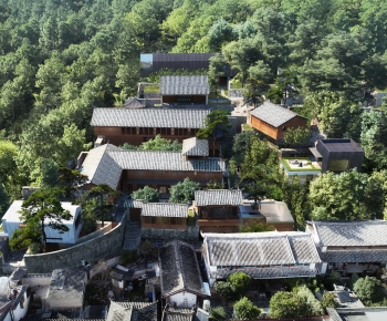 Chinese Style Architectural Bird's-eye View Planning-ID:121248016