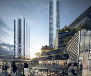 Modern Building Appearance-ID:306839945