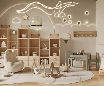Modern Children's Room Activity Room-ID:822730066