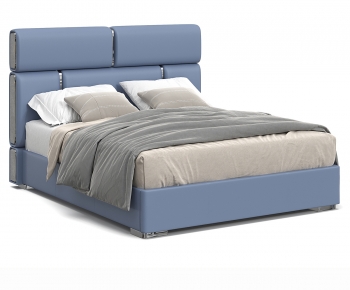 Modern Double Bed-ID:950195074