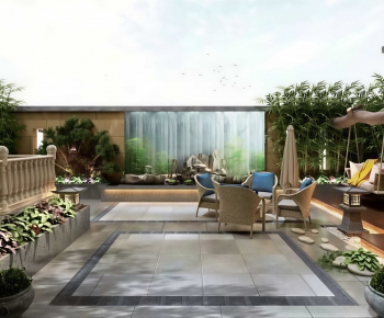 Modern Courtyard/landscape-ID:569220079