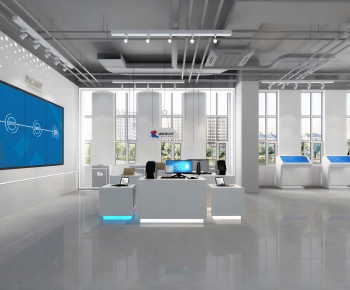 Modern Exhibition Hall-ID:784224992