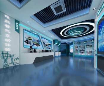 Modern Exhibition Hall-ID:209383011