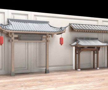 Chinese Style Facade Element-ID:197791108