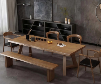 New Chinese Style Tea Tables And Chairs-ID:515911109