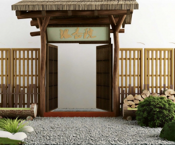 Japanese Style Facade Element-ID:339910034