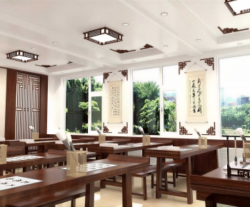 New Chinese Style School Classrooms-ID:453628067