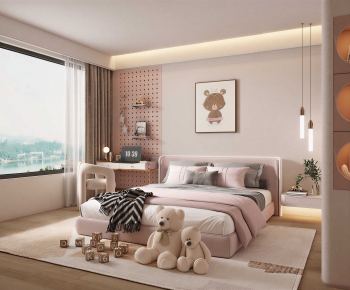 Modern Girl's Room Daughter's Room-ID:624648093