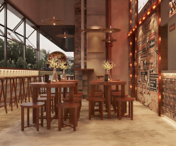 Industrial Style Restaurant-ID:598165043
