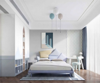 Modern Boy's Room And Son's Room-ID:572037947