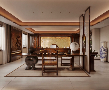 New Chinese Style Study Space-ID:949841987