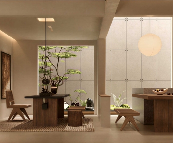 Japanese Style Dining Room-ID:525691996