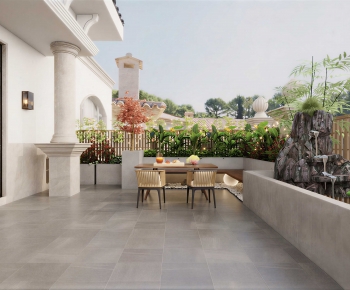 Modern Courtyard/landscape-ID:985402117