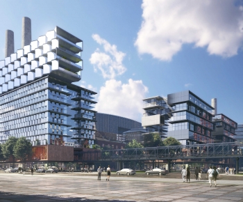 Modern Building Appearance-ID:948313959