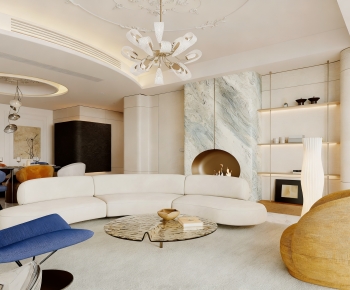Modern A Living Room-ID:799052001
