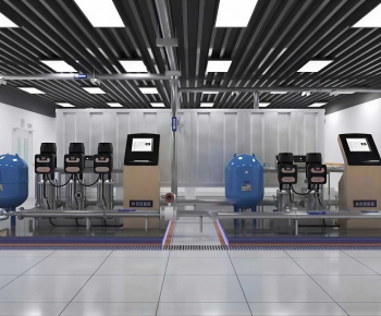 Modern Factory Floor/warehouse-ID:571169987