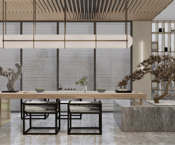 New Chinese Style Tea House-ID:541584976