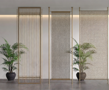 Modern Metal Screen Partition-ID:144882926