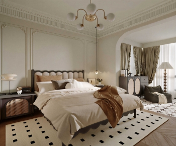 French Style Double Bed-ID:597495087