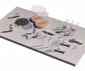 Modern Fitness Equipment-ID:579685933