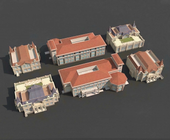European Style Residential Building-ID:366295103