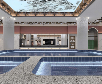 Modern Swimming Pool-ID:652218103