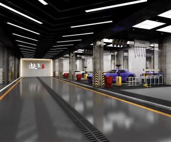 Modern Automobile Repair Shop-ID:426261909