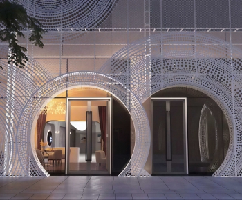 Modern Facade Element-ID:333750245