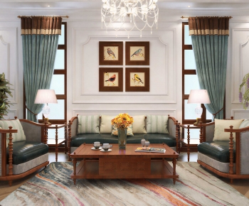 European Style A Living Room-ID:526905065