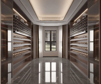 New Chinese Style Wine Cellar/Wine Tasting Room-ID:298569298