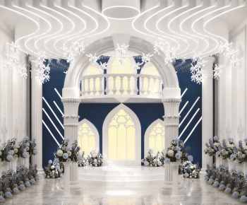 European Style Banquet Hall-ID:501792919