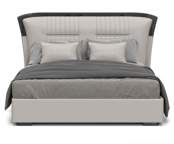 Modern Double Bed-ID:247230059