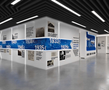 Modern Exhibition Hall-ID:387645012