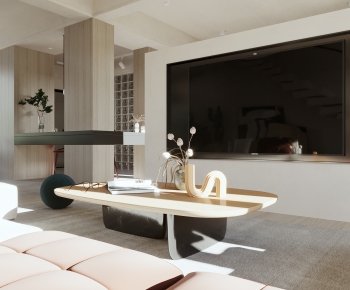 Modern A Living Room-ID:885515939