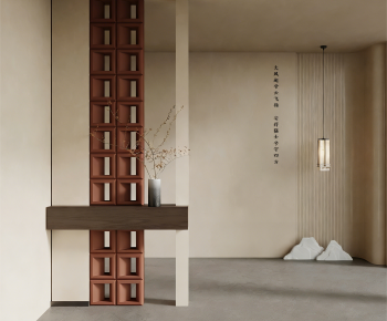 New Chinese Style Hallway-ID:284579999