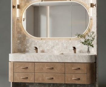 Modern Bathroom Cabinet-ID:203046082