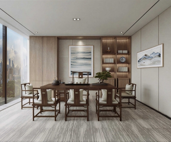 New Chinese Style Tea House-ID:414613969